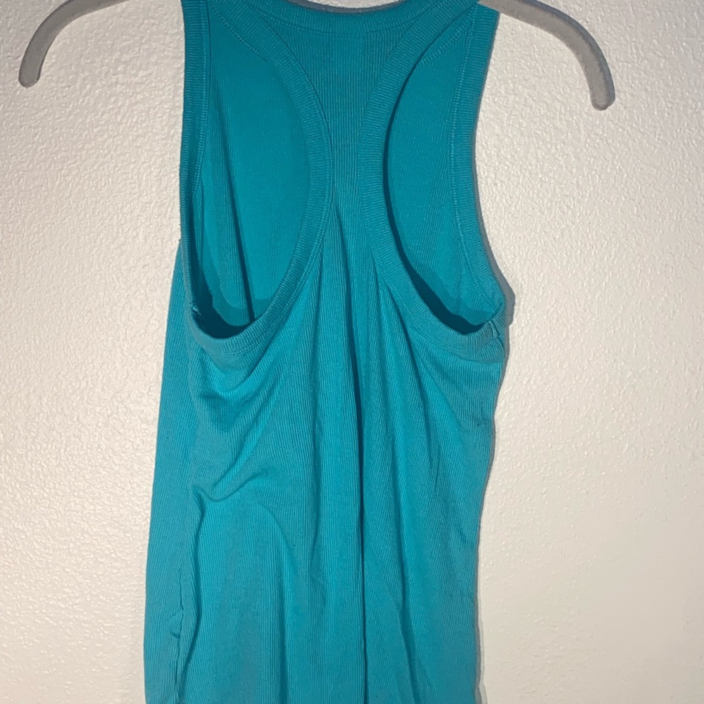 Teal tank top